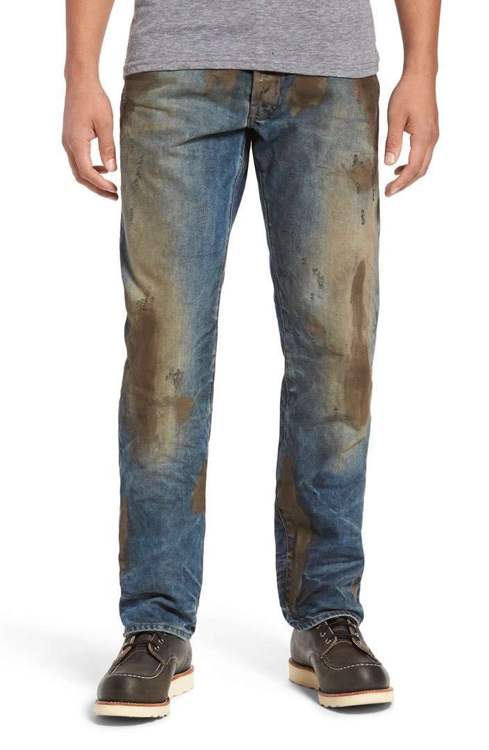 Nordstrom Mud Jeans Barracuda Straight Leg Jeans Front