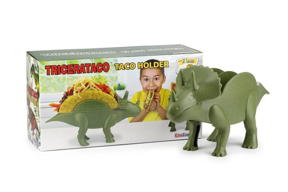 TriceraTaco Taco Holder Dinosaur Packaging