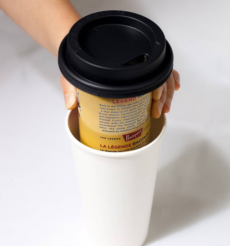 Trinken Lid Coffee Cup Beer Can Hider