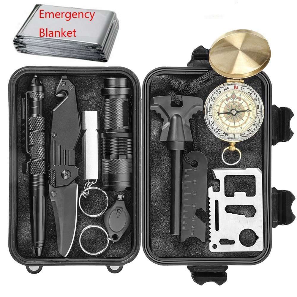 Emergency Survival Kit Waterproof Case