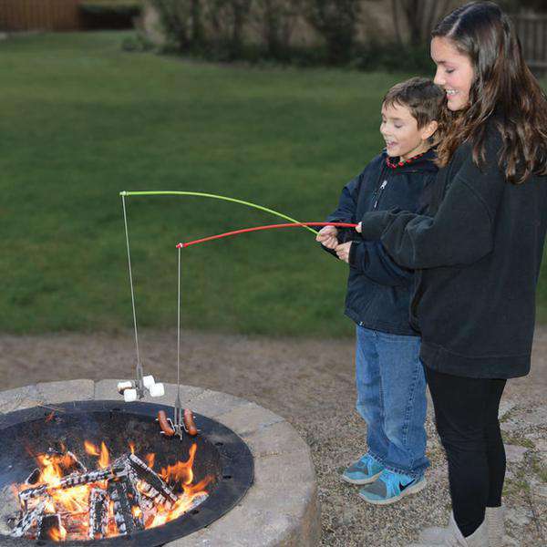 FireBuggz Roasting Fishing Pole Cooking