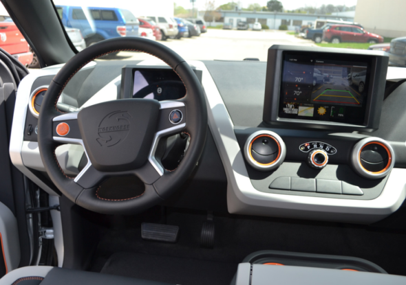 Workhorse W-15 Electric Pickup Truck Dash
