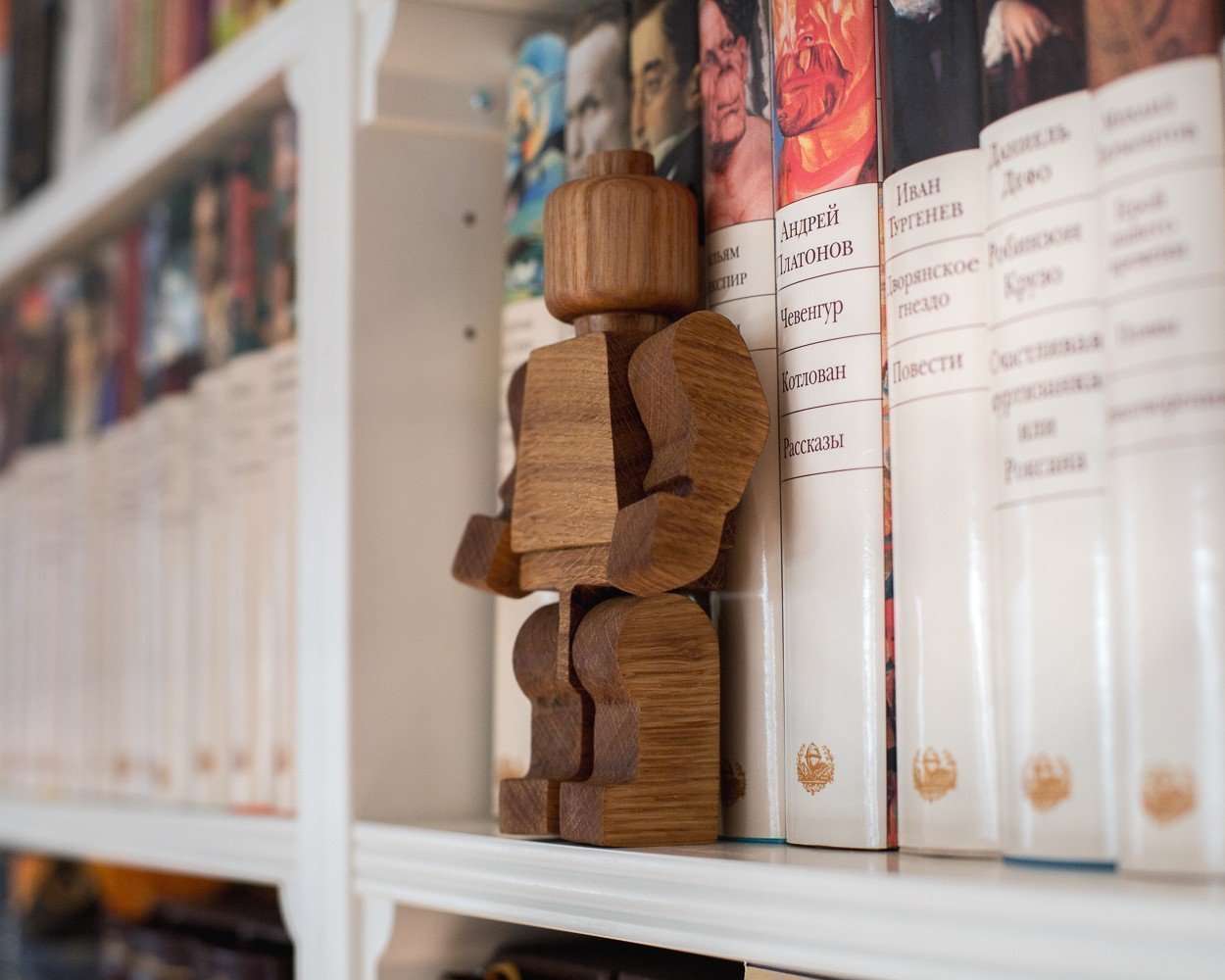 Handmade Wooden Lego Man 1