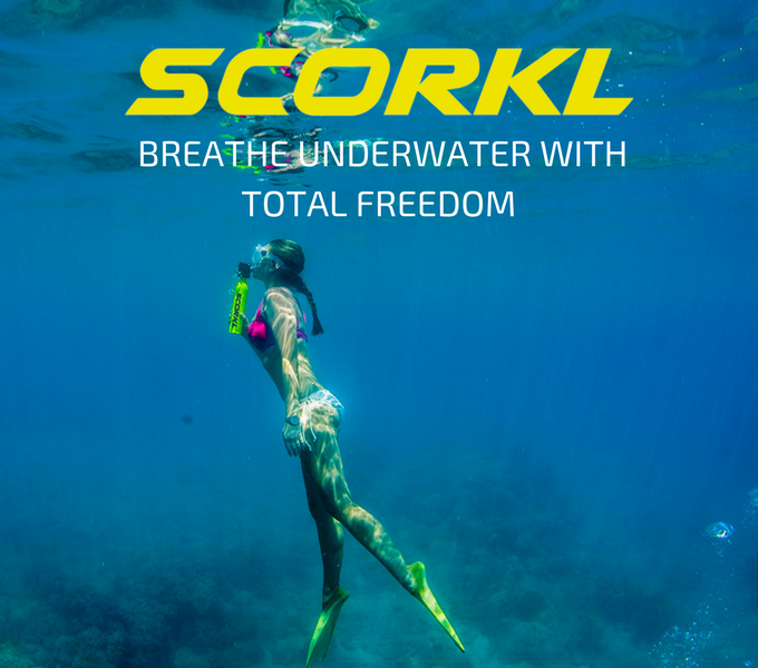 SCORKL 10 Minute Mini Scuba Tank Diving
