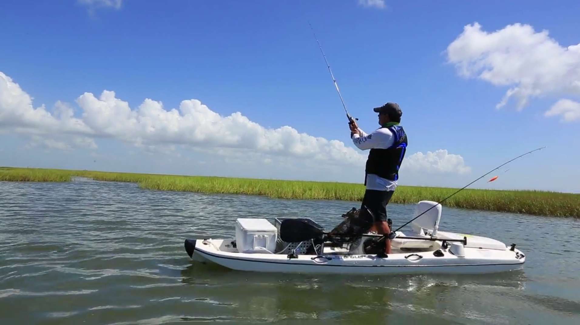 Jet Angler Jet Propelled Kayak Fishing