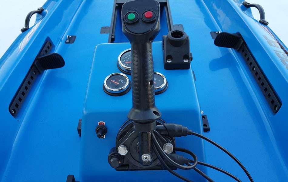 Jet Angler Jet Propelled Kayak Joystick Controls
