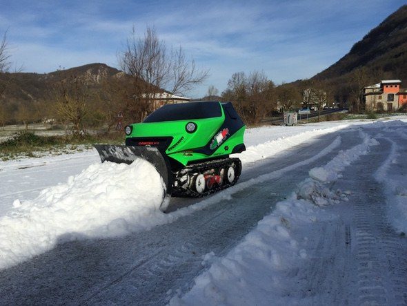 ATR Orbiter RC Snow Plow