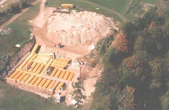 Ark Two Nuclear Bunker Aerial View