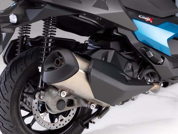 BMW C400X Scooter Exhaust