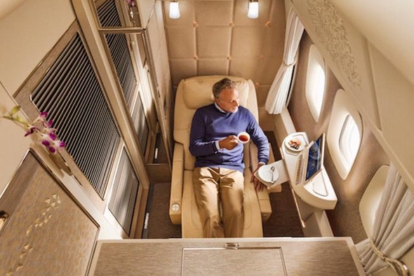 Emirates Airlines Boeing 777 First Class Suites