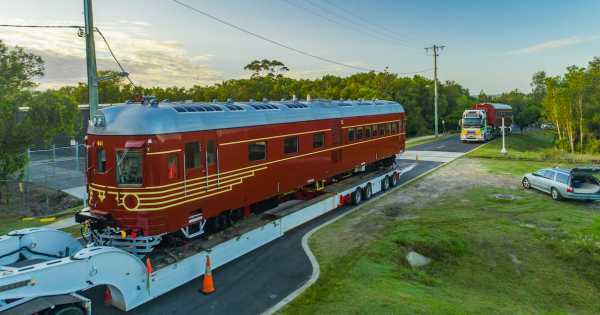 Byron Bay Fully Electric Solar Powered Train 2