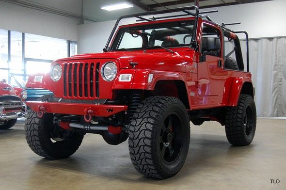 Dodge Viper V10 Jeep Wrangler Front Angle
