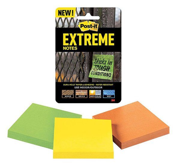3M Extreme Post-It Notes 3-Pack