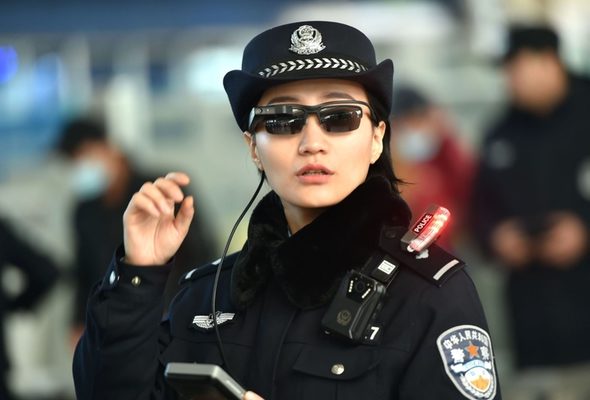 China Facial Recognition Glasses