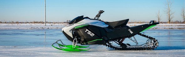 Taiga TS2 Electric Snowmobile Side View