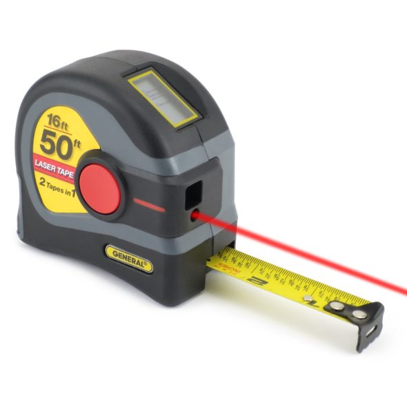 General Tools LTM1 2-in-1 Laser Tape Measure 2