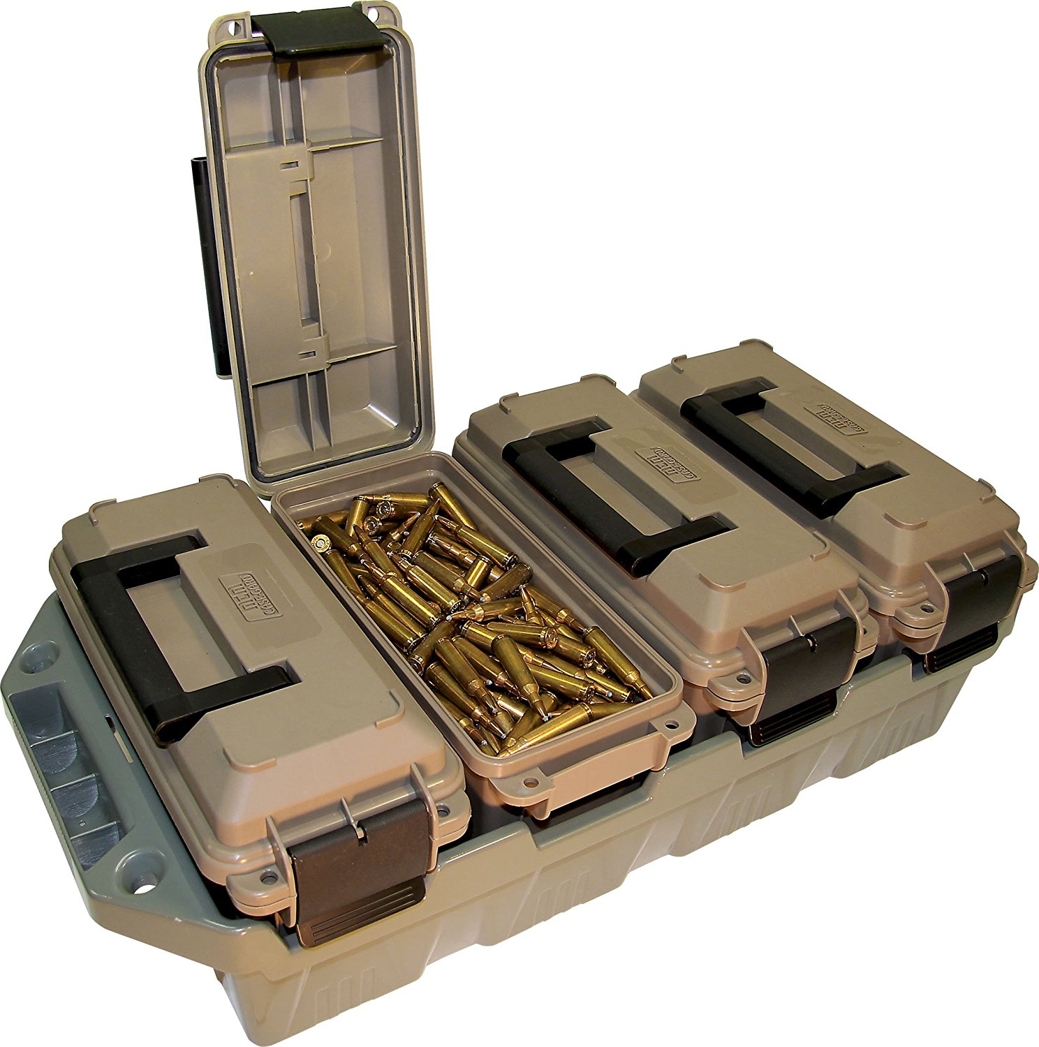 MTM AC4C Ammo Crate 4-Can Open
