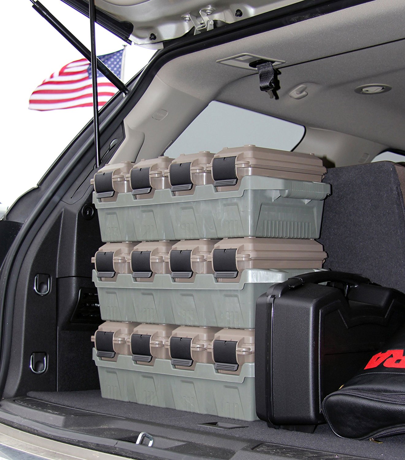 MTM AC4C Ammo Crate 4-Can Stackable