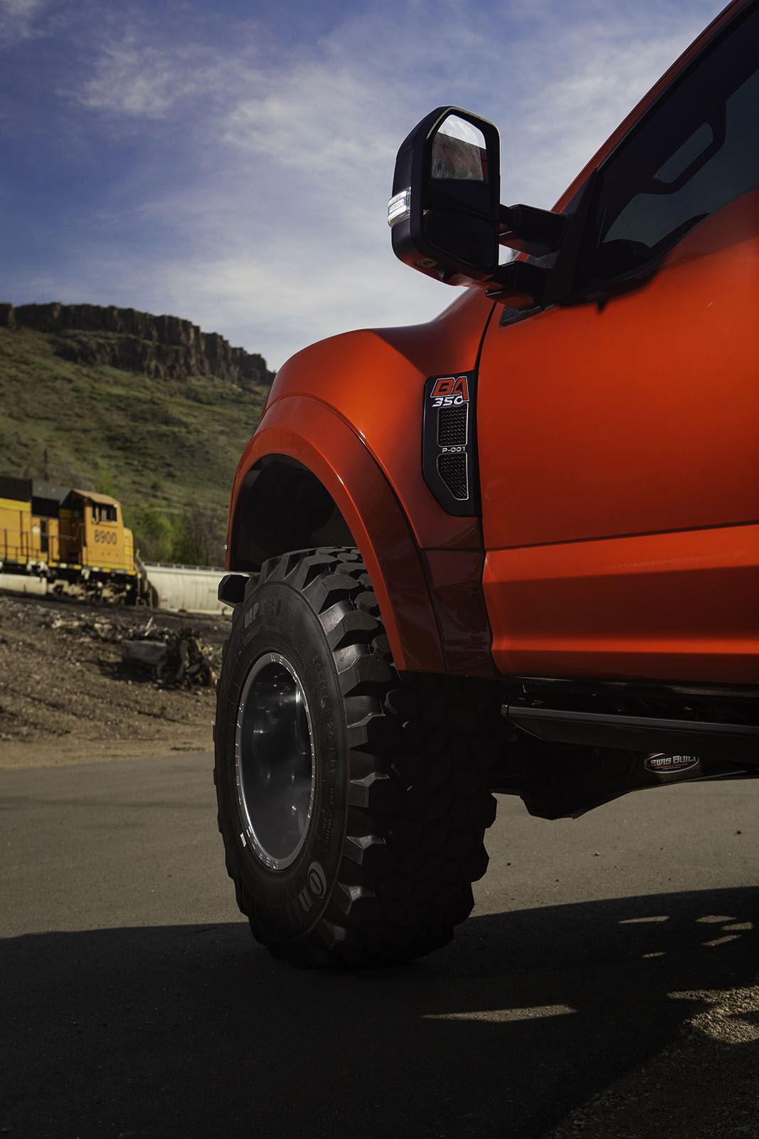 DEFCO BA350 Super Giant Ford Raptor Badge