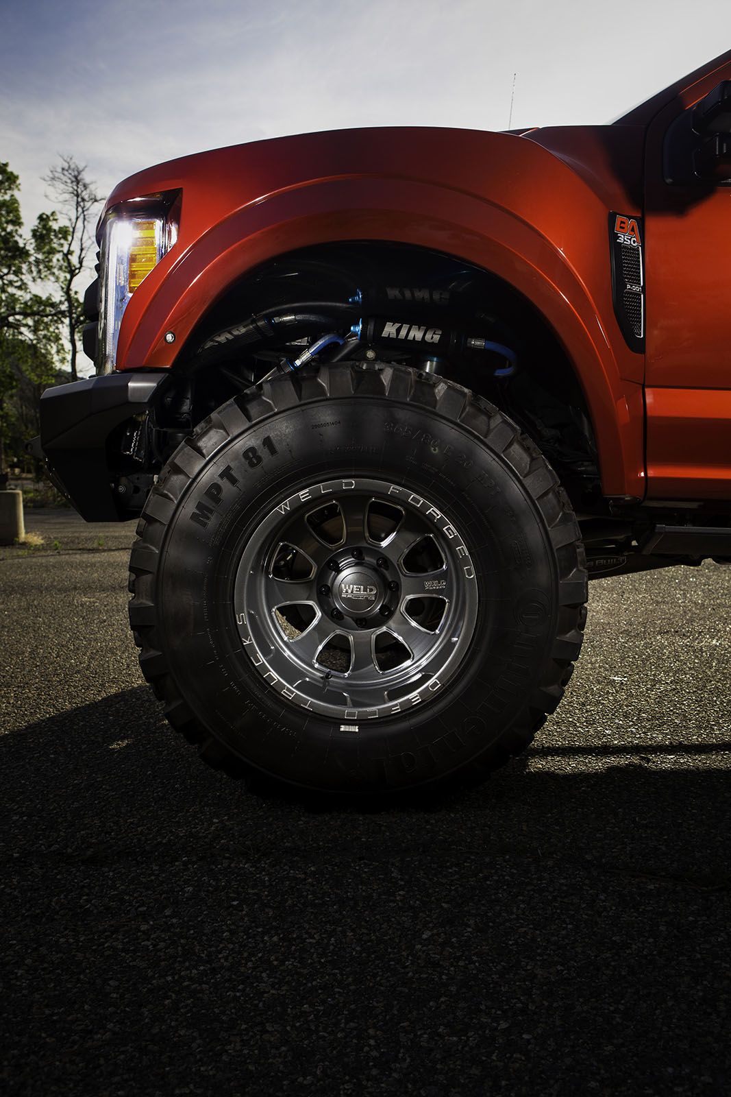 DEFCO BA350 Super Giant Ford Raptor Fender