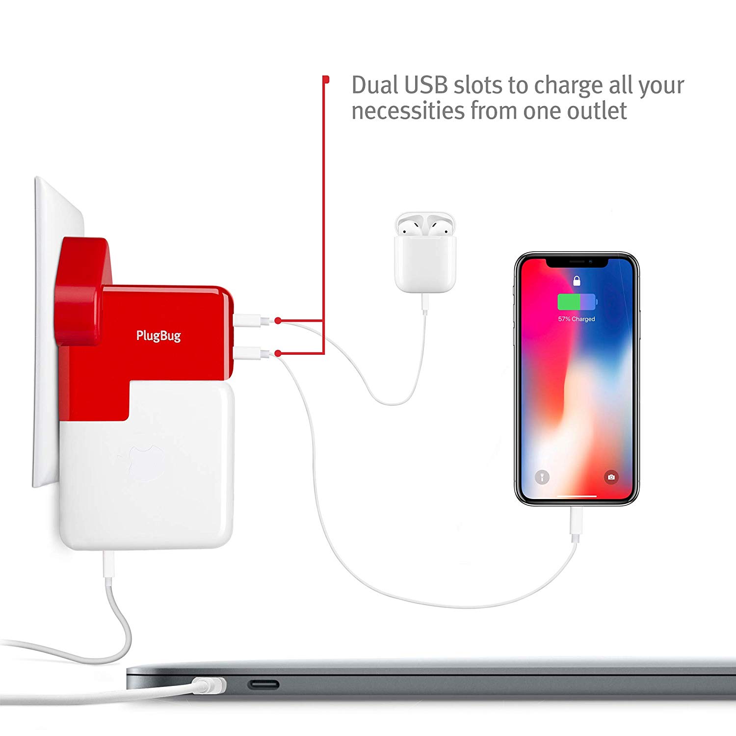 Twelve South PlugBug Duo USB Charging