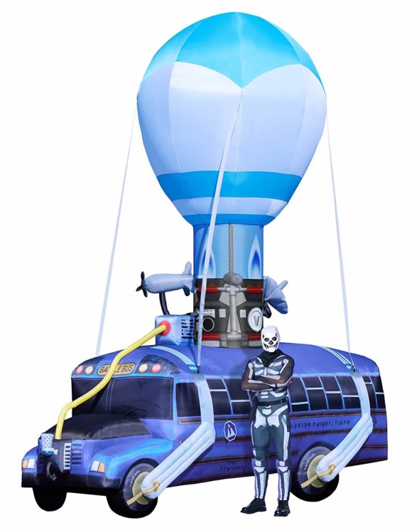 Giant Inflatable Fortnite Battle Bus 6