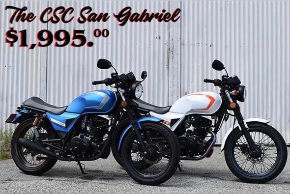 CSC SG250 San Gabriel Motorcycle Under 2k