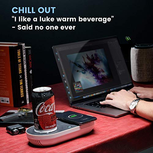 Nomodo Wireless Qi Charger with Drink warmer cooler 1