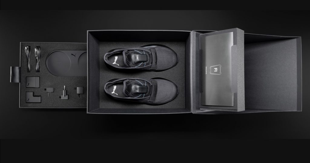 Puma Fi Self Tying Shoes Whats Included