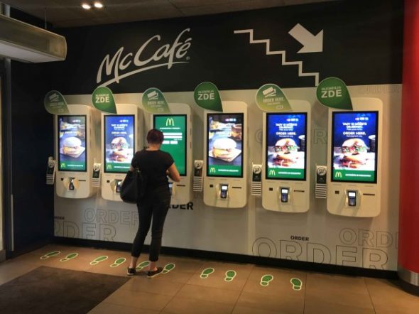 McDonald's Self-Ordering Kiosk