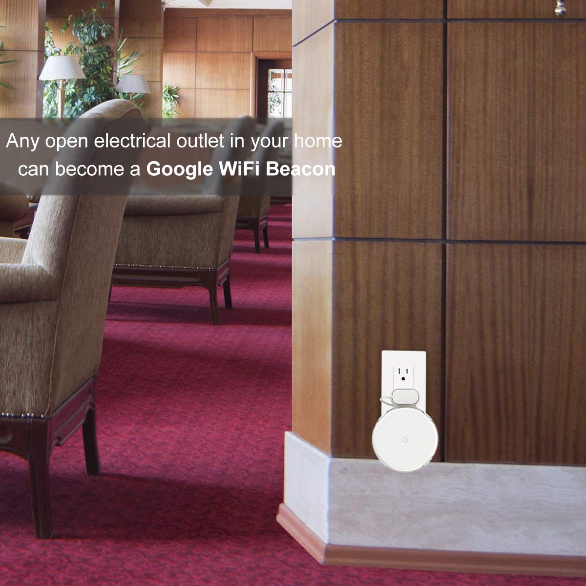 Google Wifi Wall Outlet Mount 5