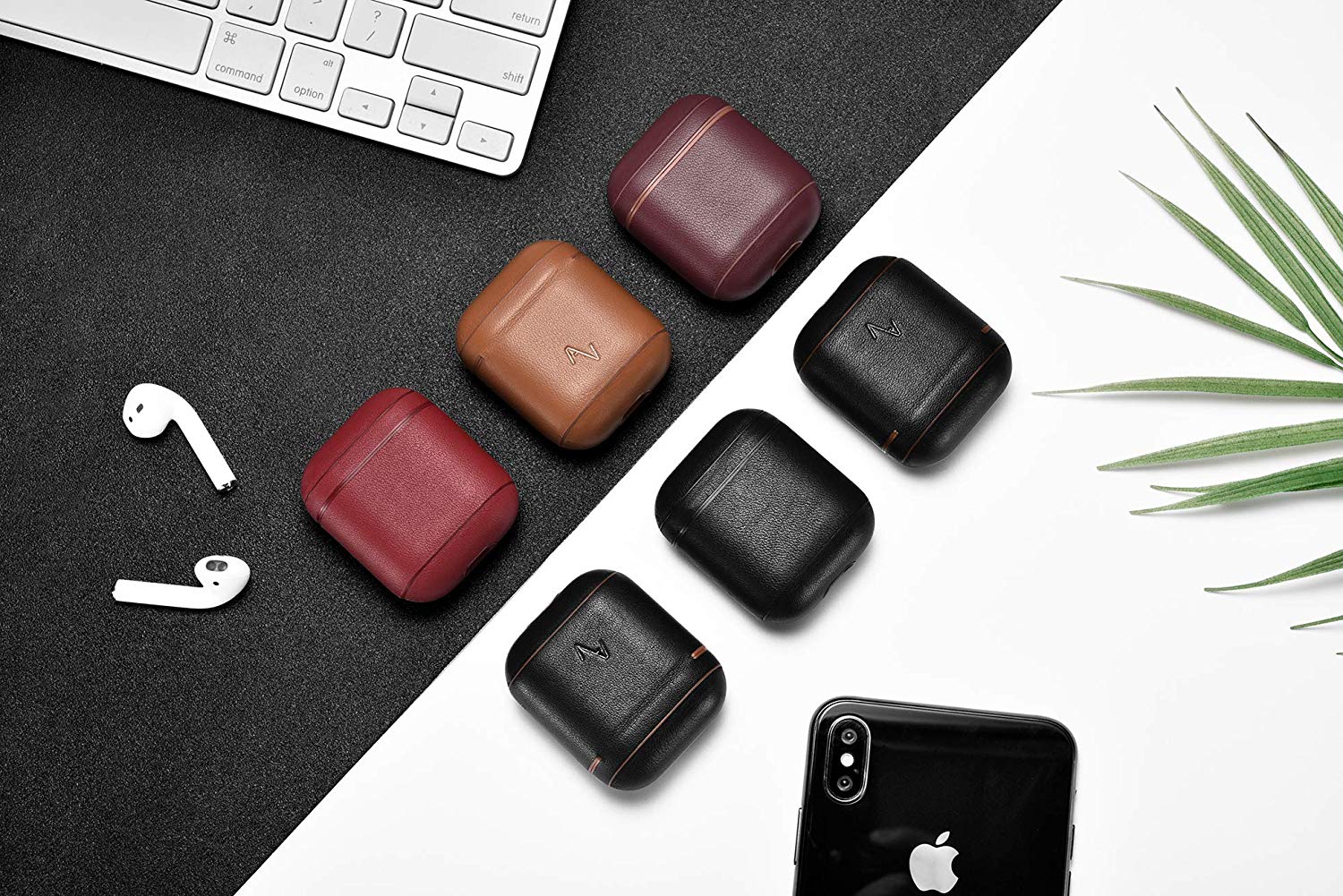 Leather Apple AirPods Case 7