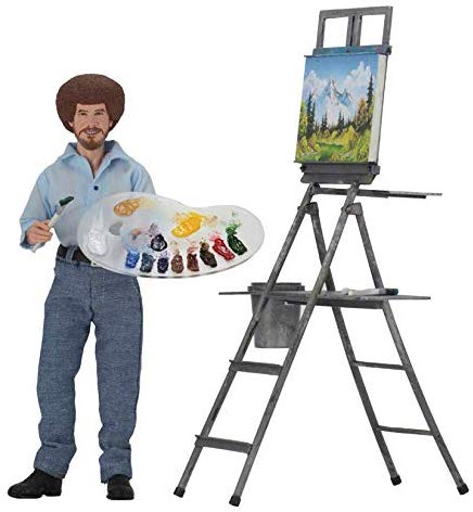 Bob Ross Action Figure