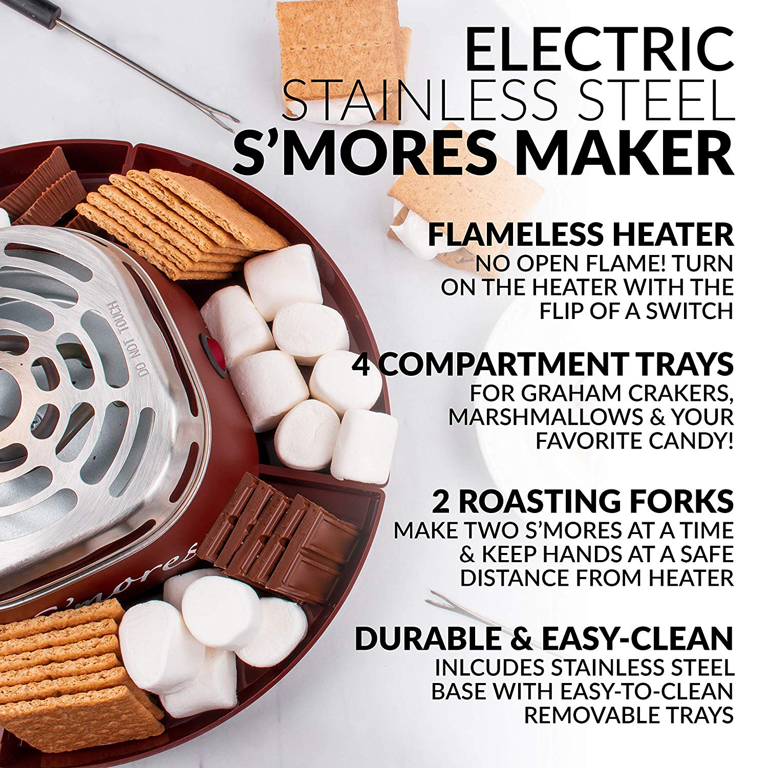Nostalgia SMM200 Indoor Electric S'more Maker 2