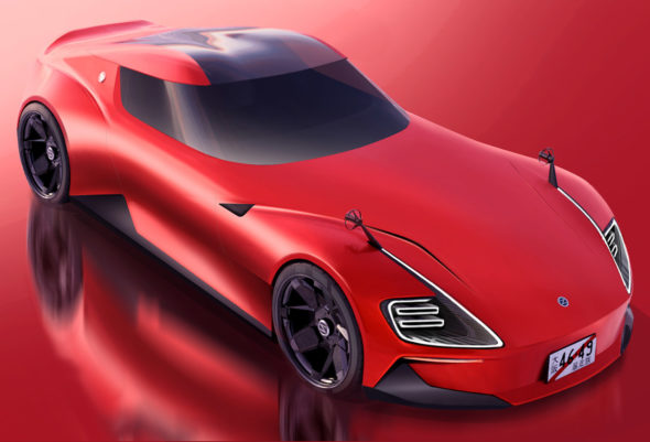 Nissan 400Z Front