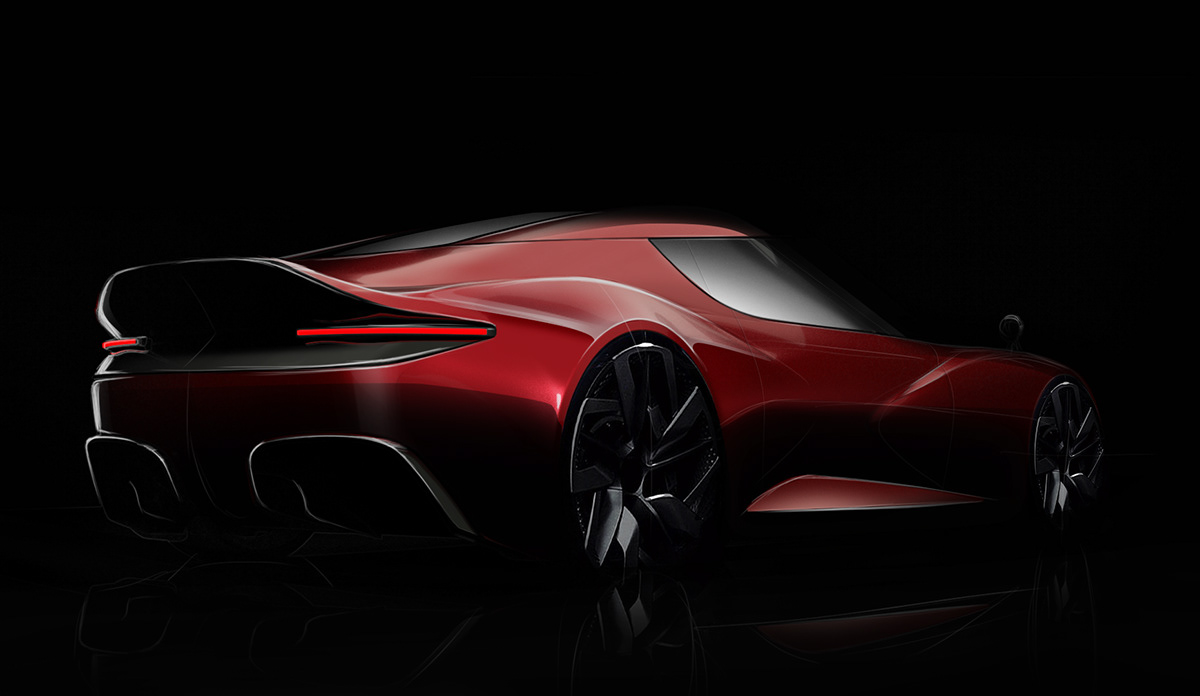 Nissan 400Z Rear