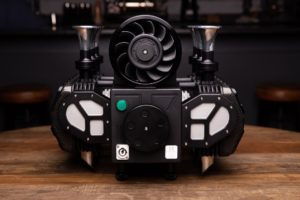 Super Veloce RS Black Edition Espresso Machine Back