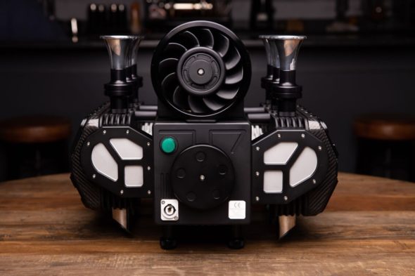 Super Veloce RS Black Edition Espresso Machine Back