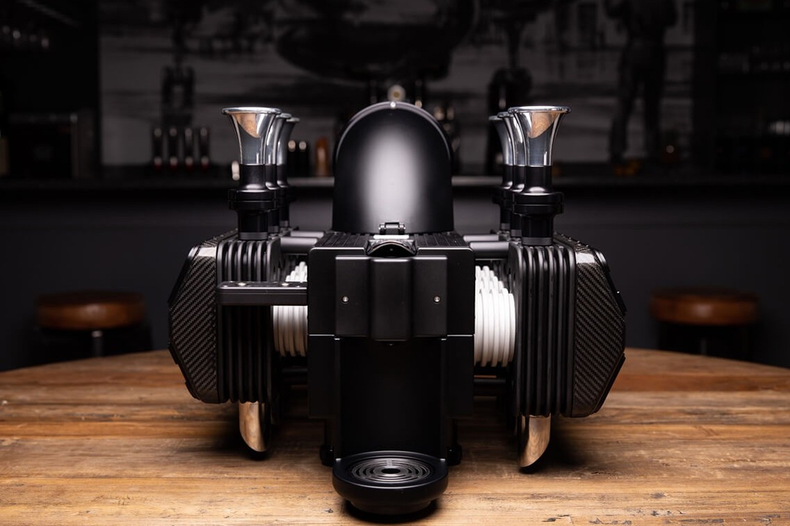 Super Veloce RS Black Edition Espresso Machine Front