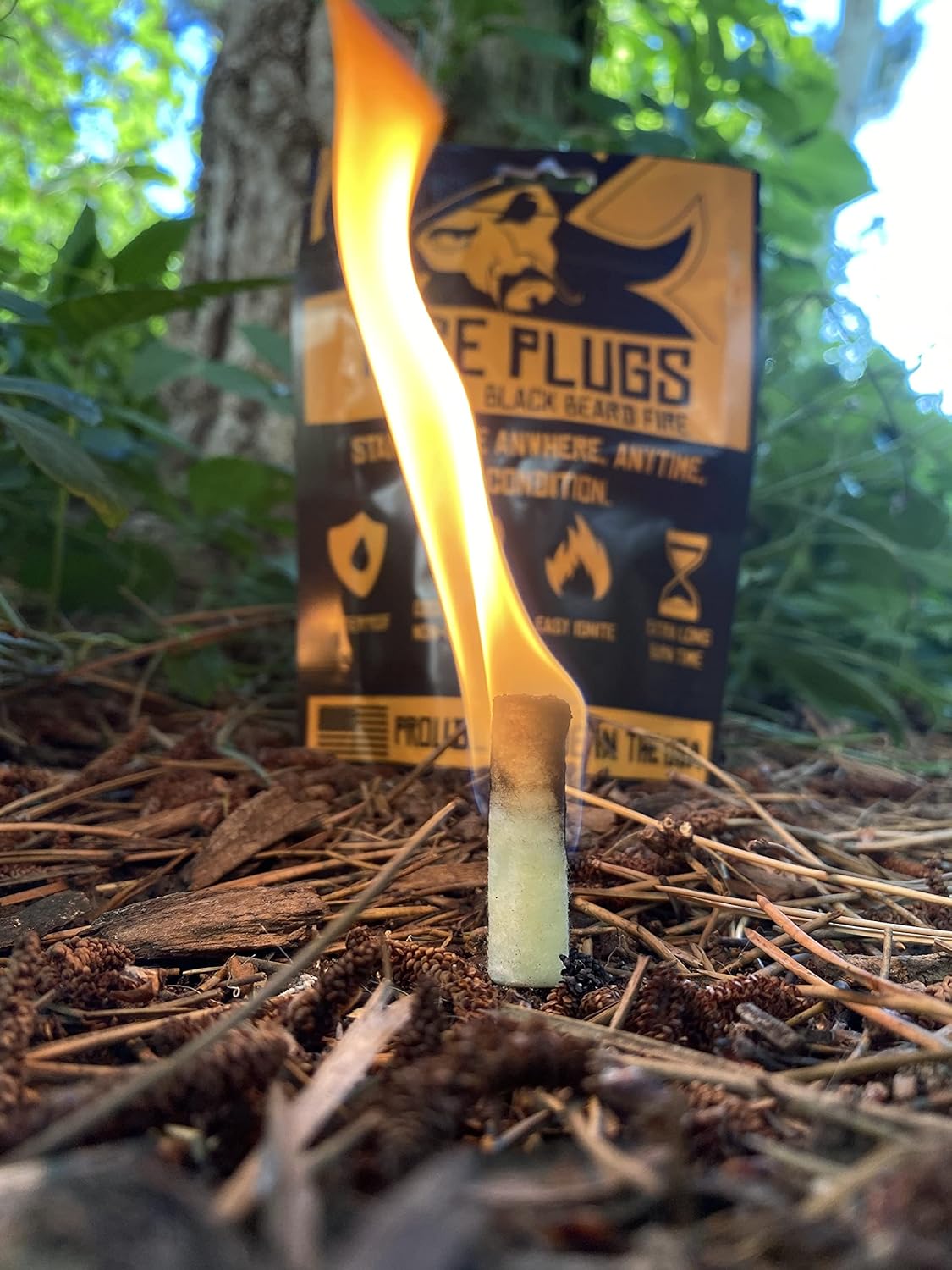 Black Beard Fire Weatherproof Fire Plugs