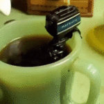 Outboard Motor Coffee Stirrer
