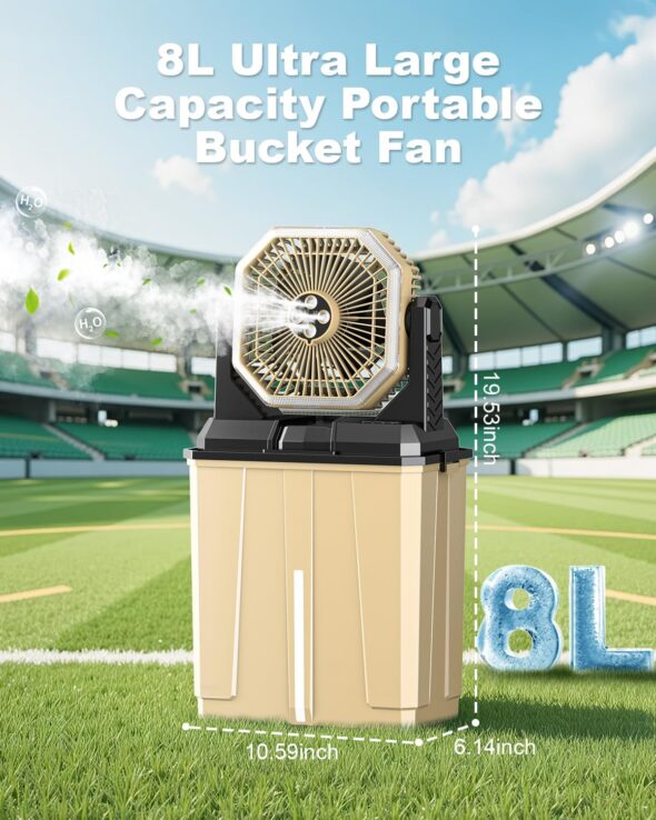 Portable Misting Fan