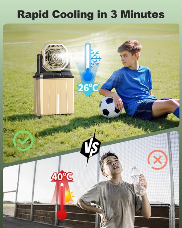 Portable Misting Fan Water