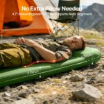 Sleeping Pad with built in pump and pillow