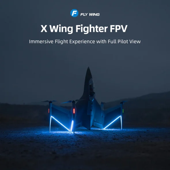 Fly Wing X-Wing Fighter FPV VTOL
