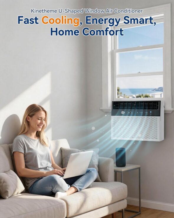 Kinetheme U Shaped Window Air Conditioner System