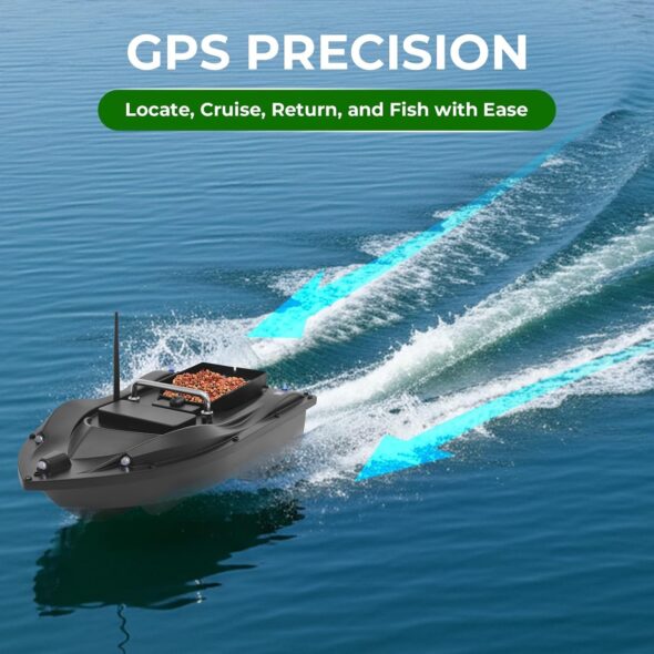 Remote Control Bait Dumping Boat GPS