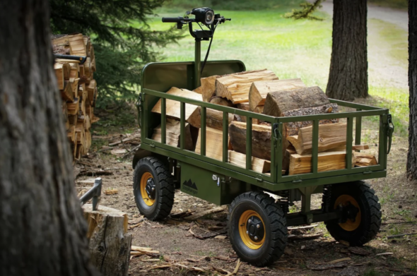 StepRanger Haulilng Wood