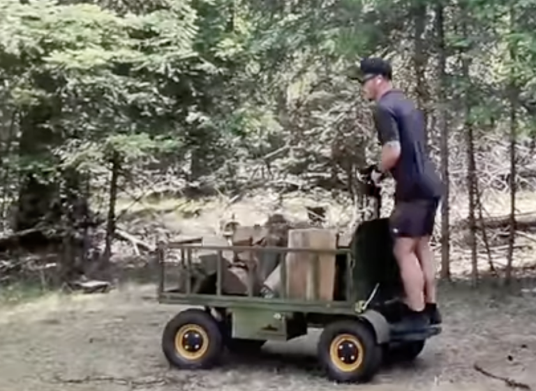 StepRanger Riding Electric Cart