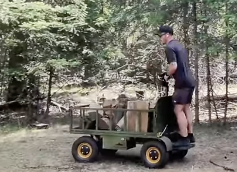 StepRanger Riding Electric Cart